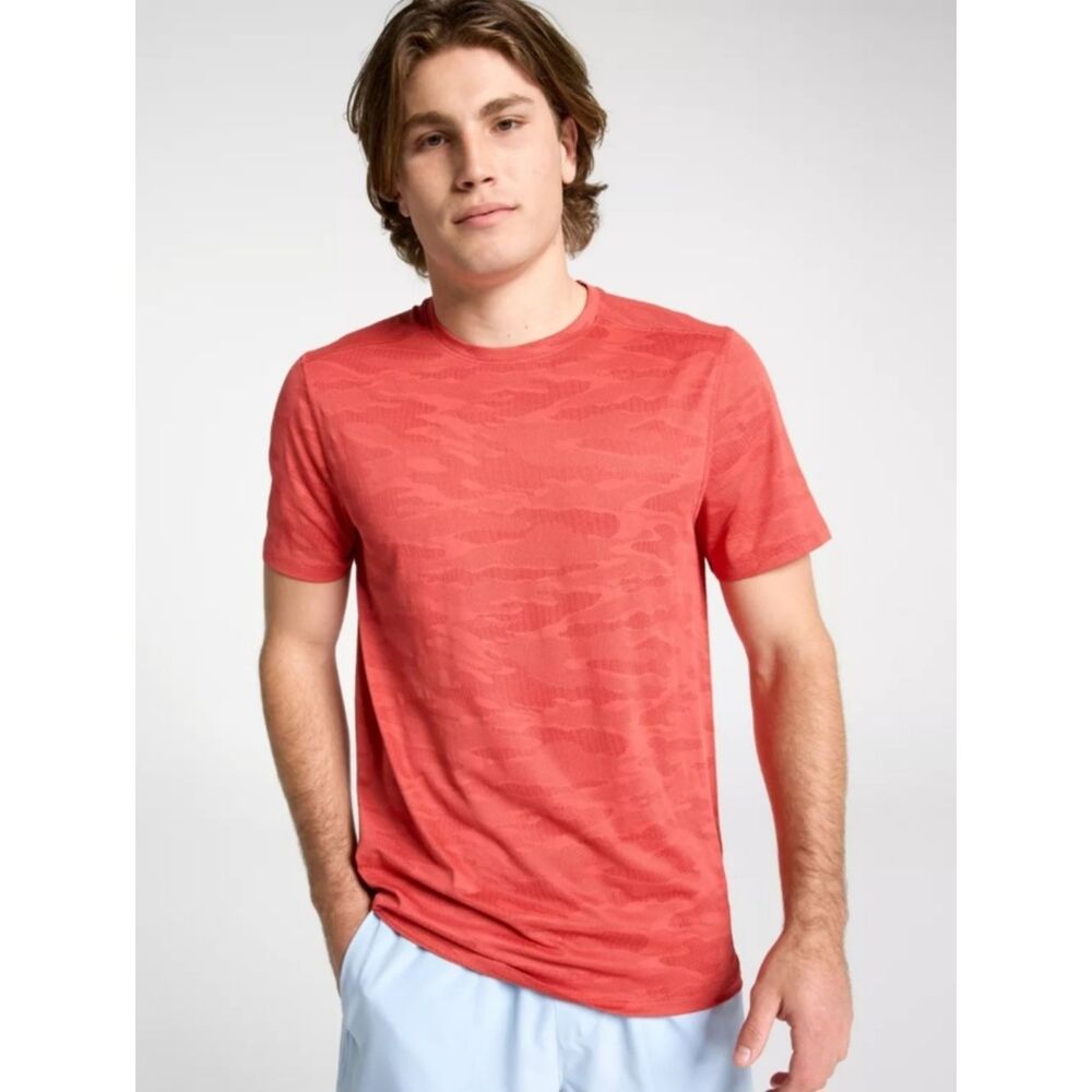 DSG Mens Movement Light Red Tee